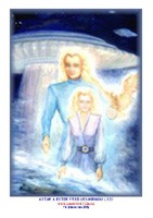 A�tar a Ester p�ed vesm�rnou lod�